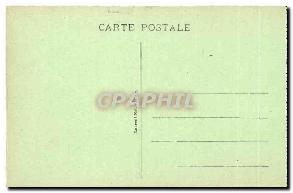 Le Mont-Saint-Michel — Le Réfectoire (XIIIe siècle) — Laurent-Nel, n°231 — Verso