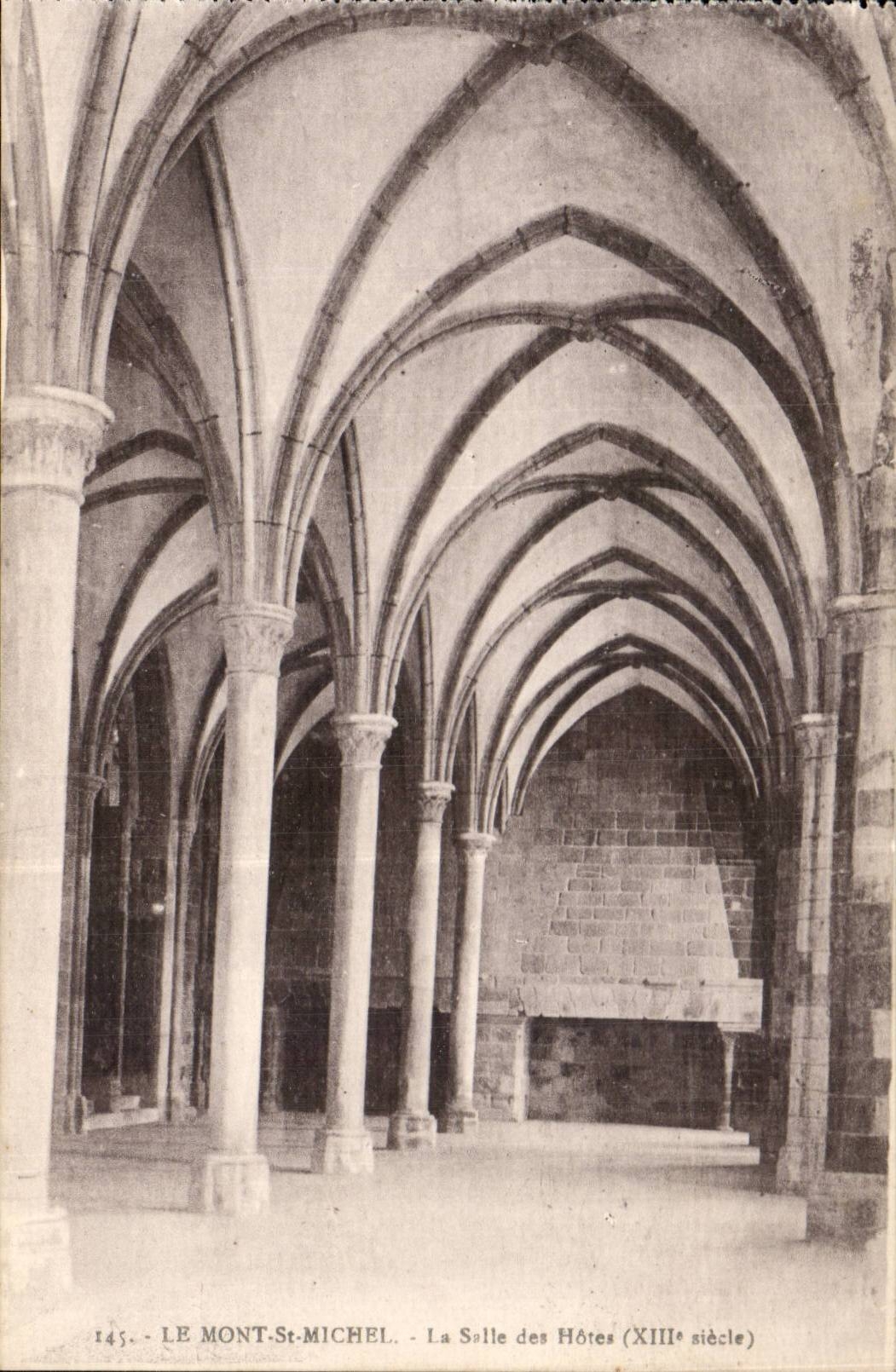 Mont Saint-Michel — Die Gasthalle (13. Jahrhundert) — Laurent-Nel, n°145