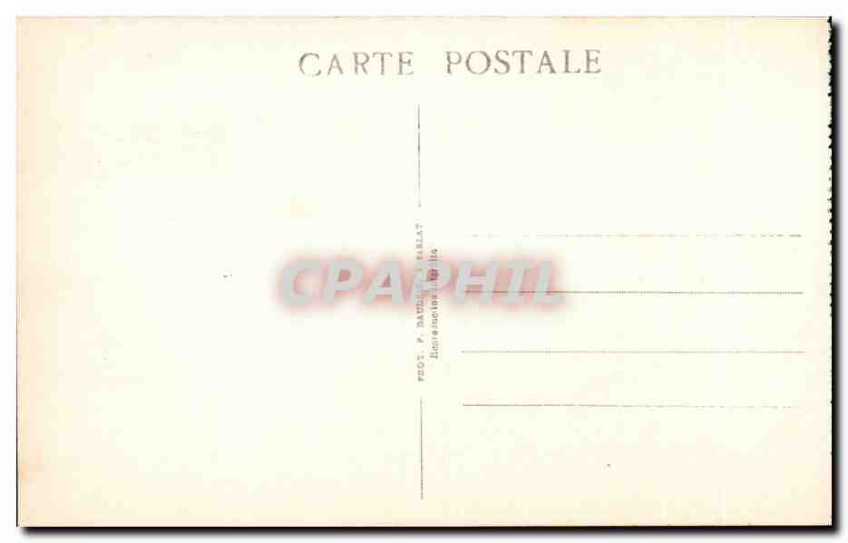 Chateau de Beynac - Les Bords de la Dorgogne - CPA  — Rückseite