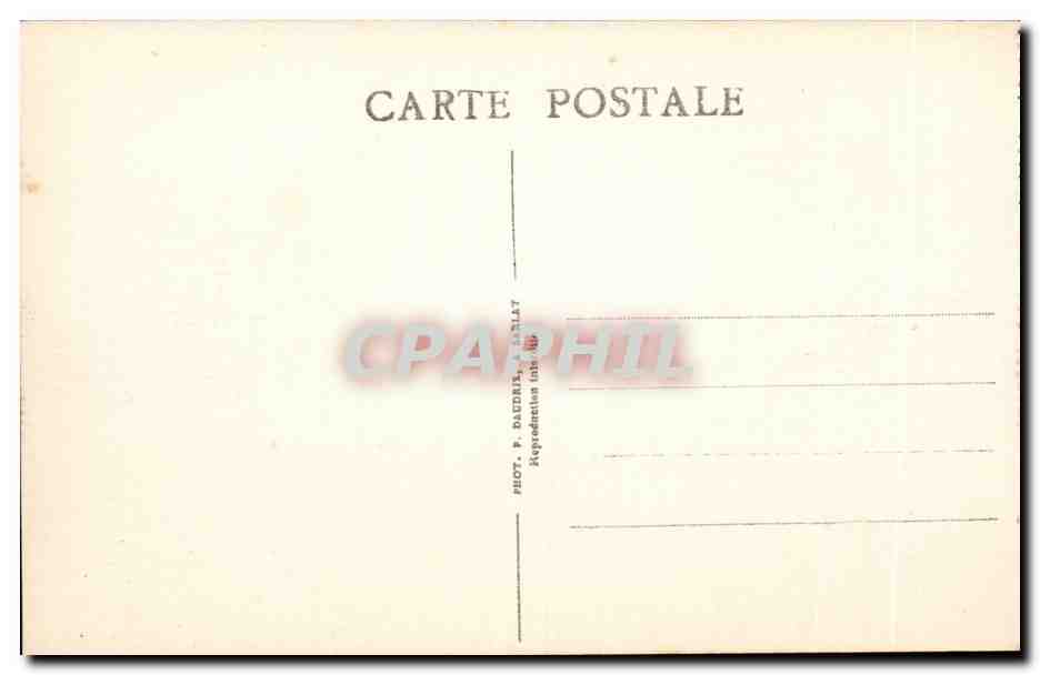Chateau de Feodal de Beynac et Village - CPA  — Rückseite