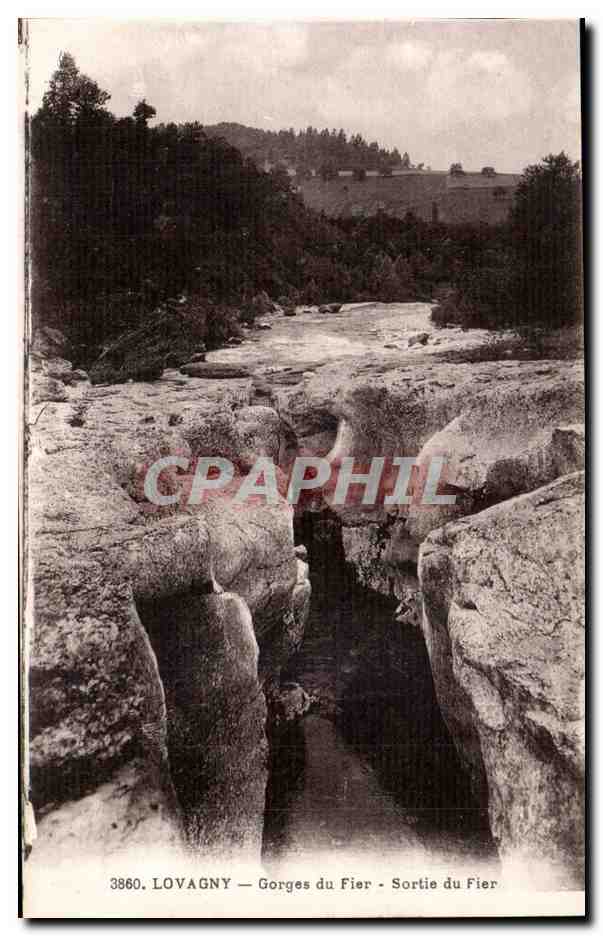 Lovagny — Gorges du Fier - Sortie du Fier — ABEM, Édition « Les Jolis Coins de Savoie »