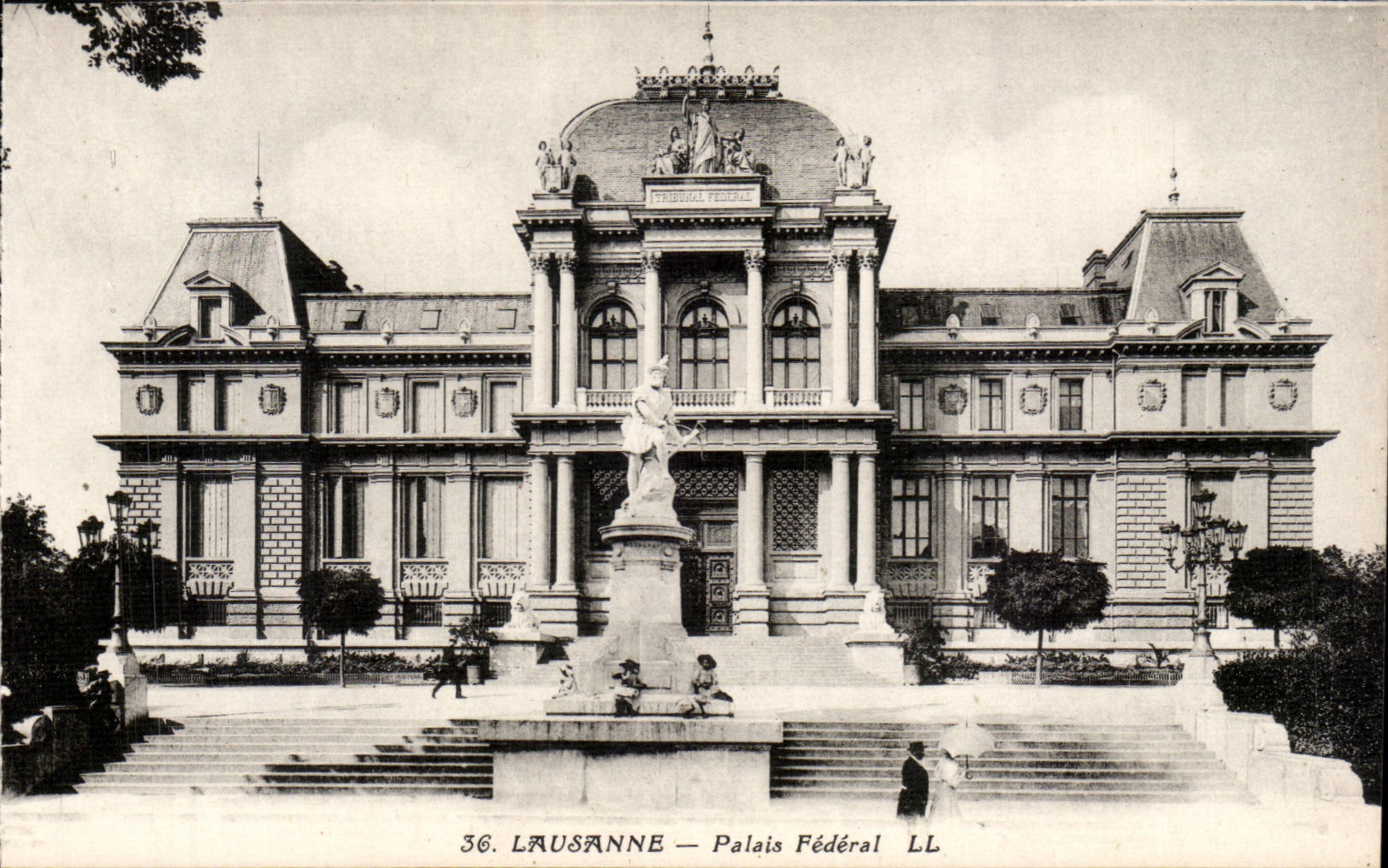 Suisse Lausanne CPA palais federal