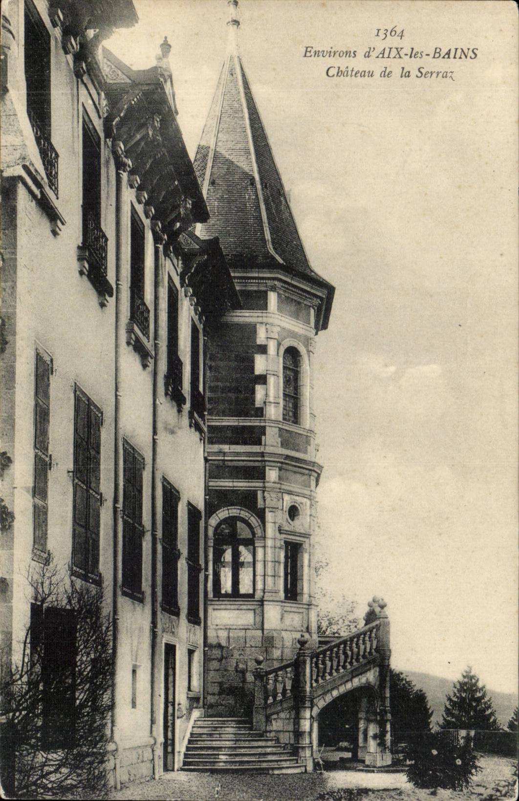 Aix les Bains - Environs - Chateau de la Serraz - CPA 