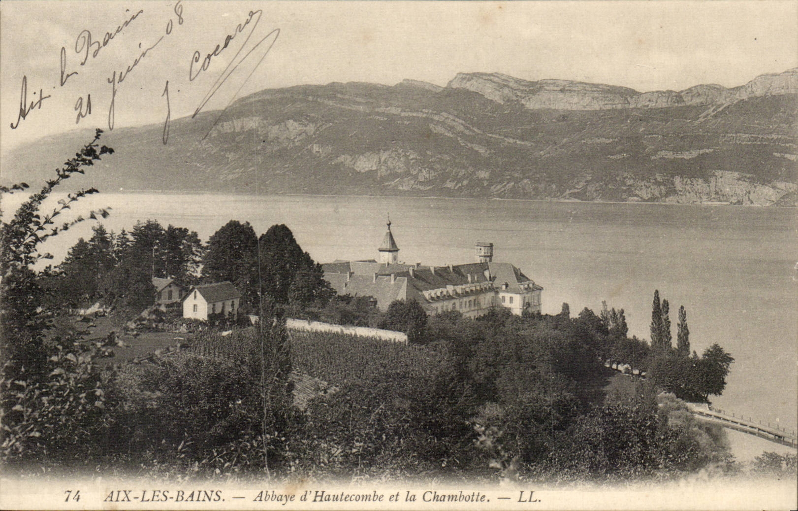 Aix les Bains - Abbaye d'Hautecombe et la Chambotte - CPA 