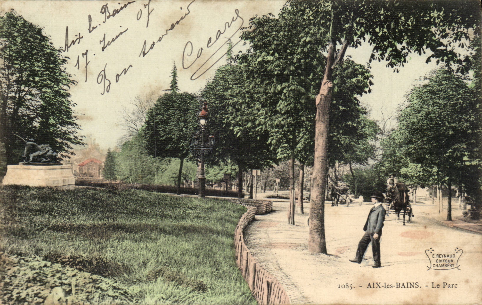Aix les Bains - Le Parc - CPA 