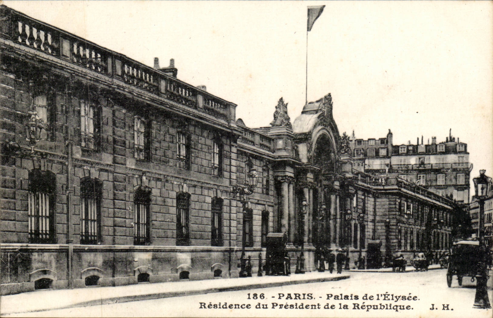 Paris 8 - Palais de l'Eysee Residence du President de la Republique CPA 