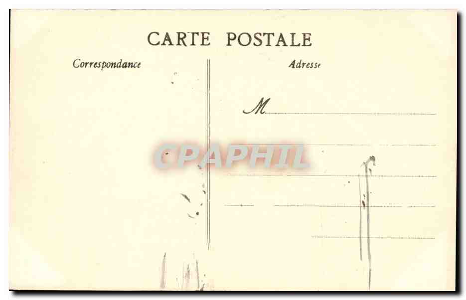 Clisson - La Garenne Lemot - La Sevre Moulin de Plessard CPA  — Rückseite