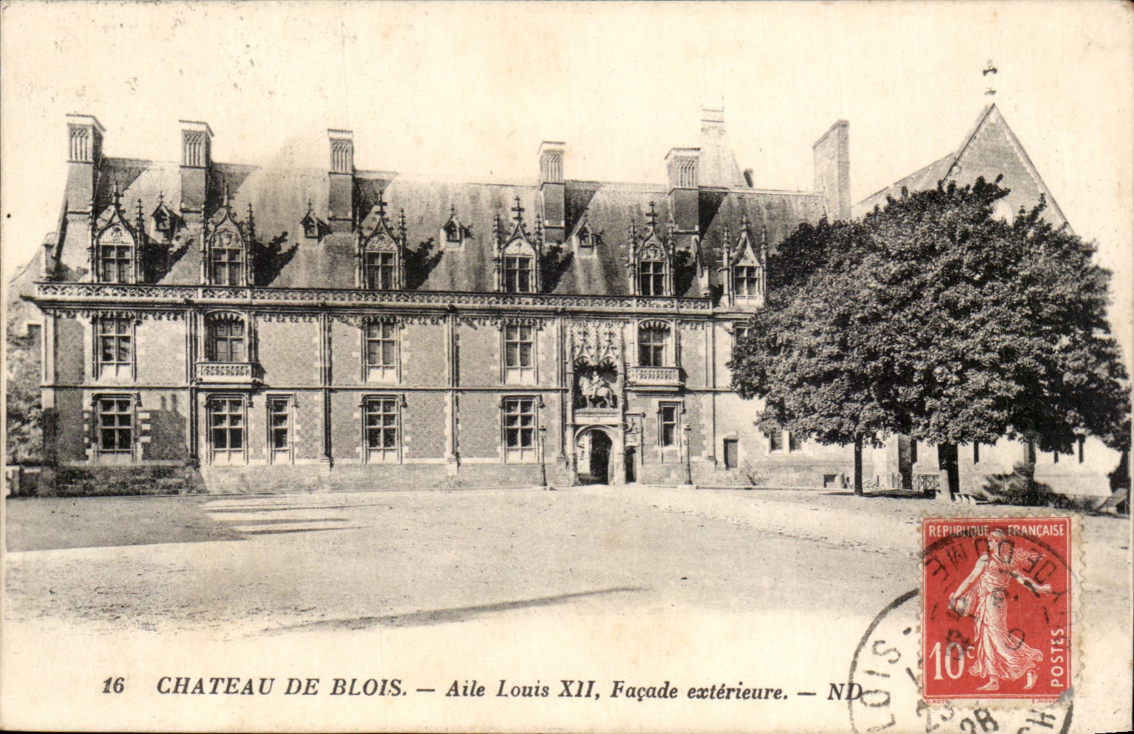 Blois - Le Chateau - Aile Louis XII - CPA 