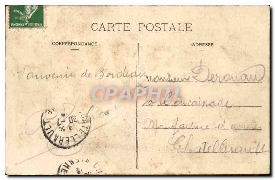 BORDEAUX - La Porte de Bourgogne — Marcel Delboy, phototypie, Bordeaux — n°19 — Reverso