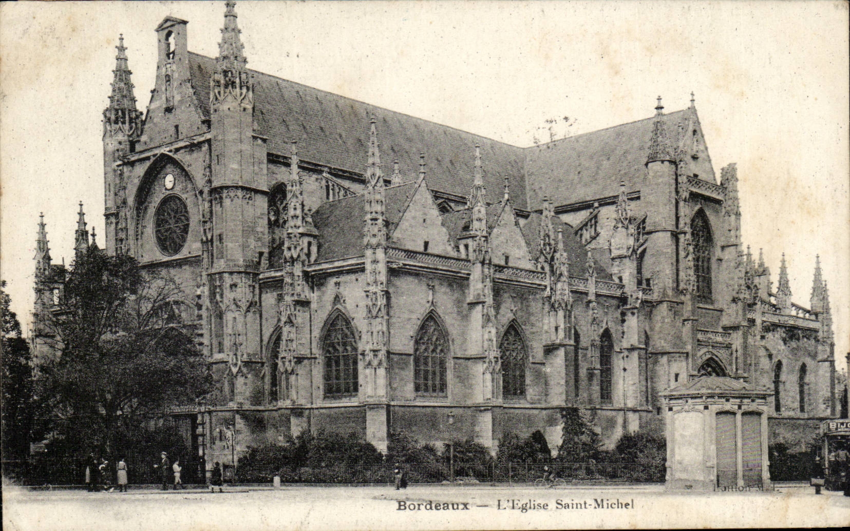 Bordeaux - L'Eglise Saint Michel - CPA 