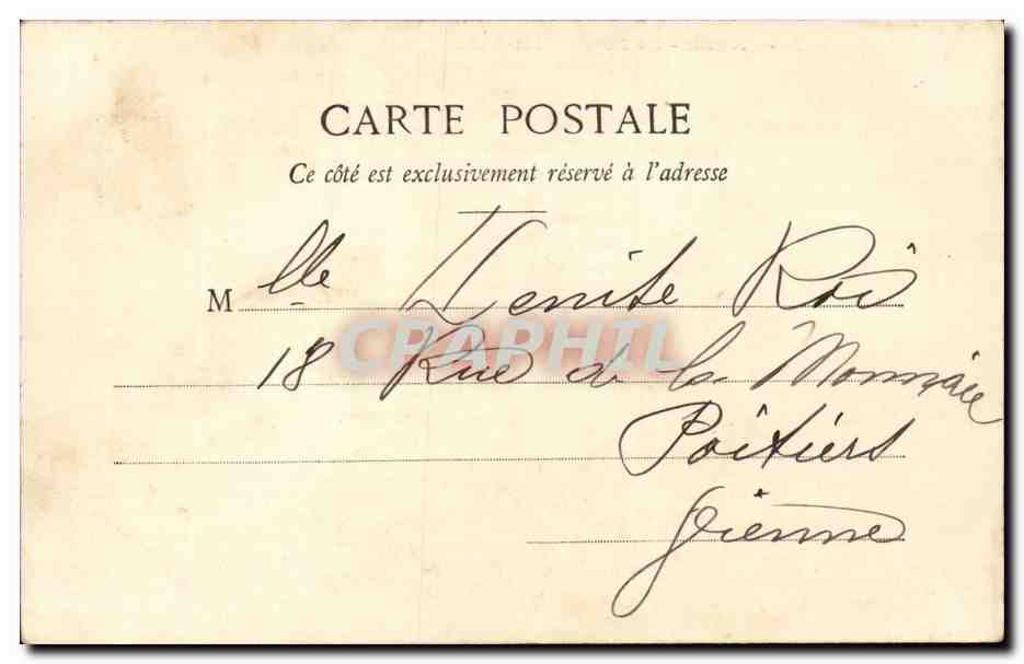 Paris 10 - La Porte Saint Denis - CPA  — Rückseite