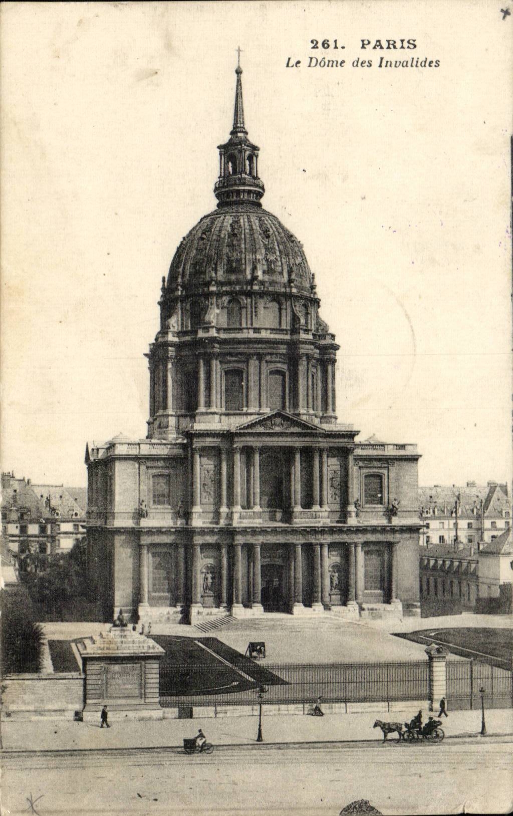 Paris 7 Le Dome des Invalides - - CPA 