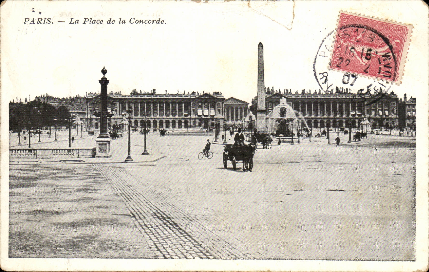 Paris - 8 - Place de la Concorde - CPA 