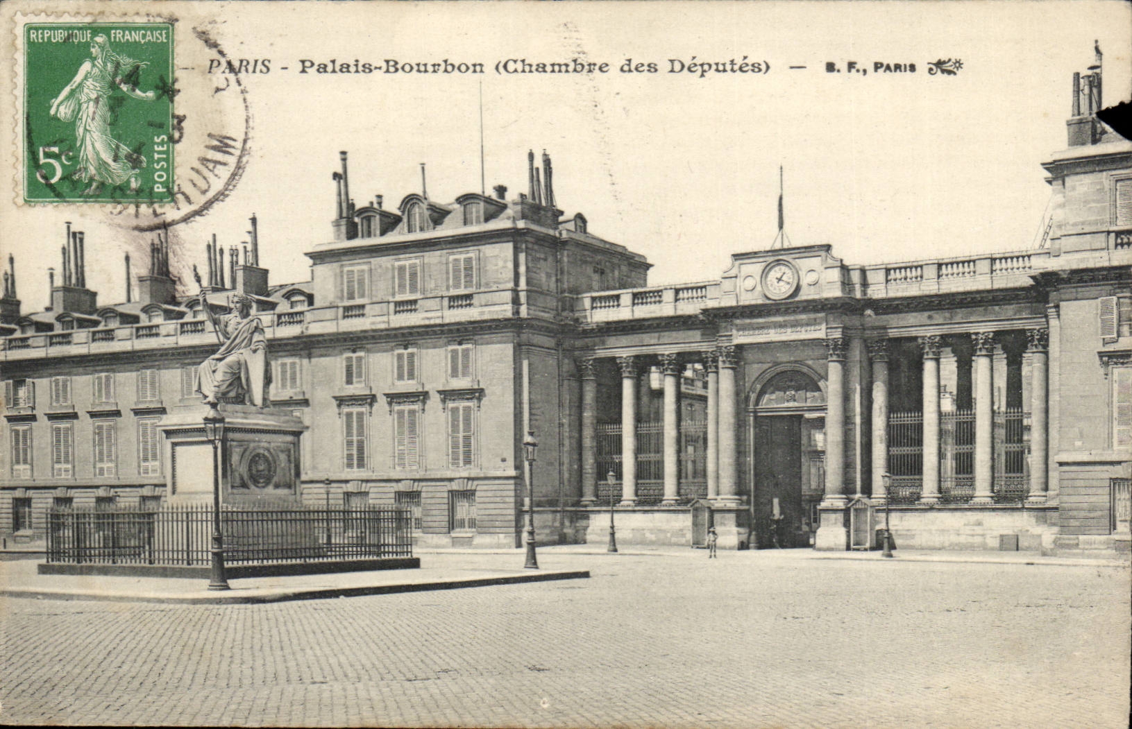 Paris - 8 Palais Bourbon - Chambre des Deputes CPA 