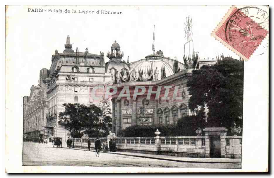 Paris - 7 Palais de la Legion d'Honneur CPA 