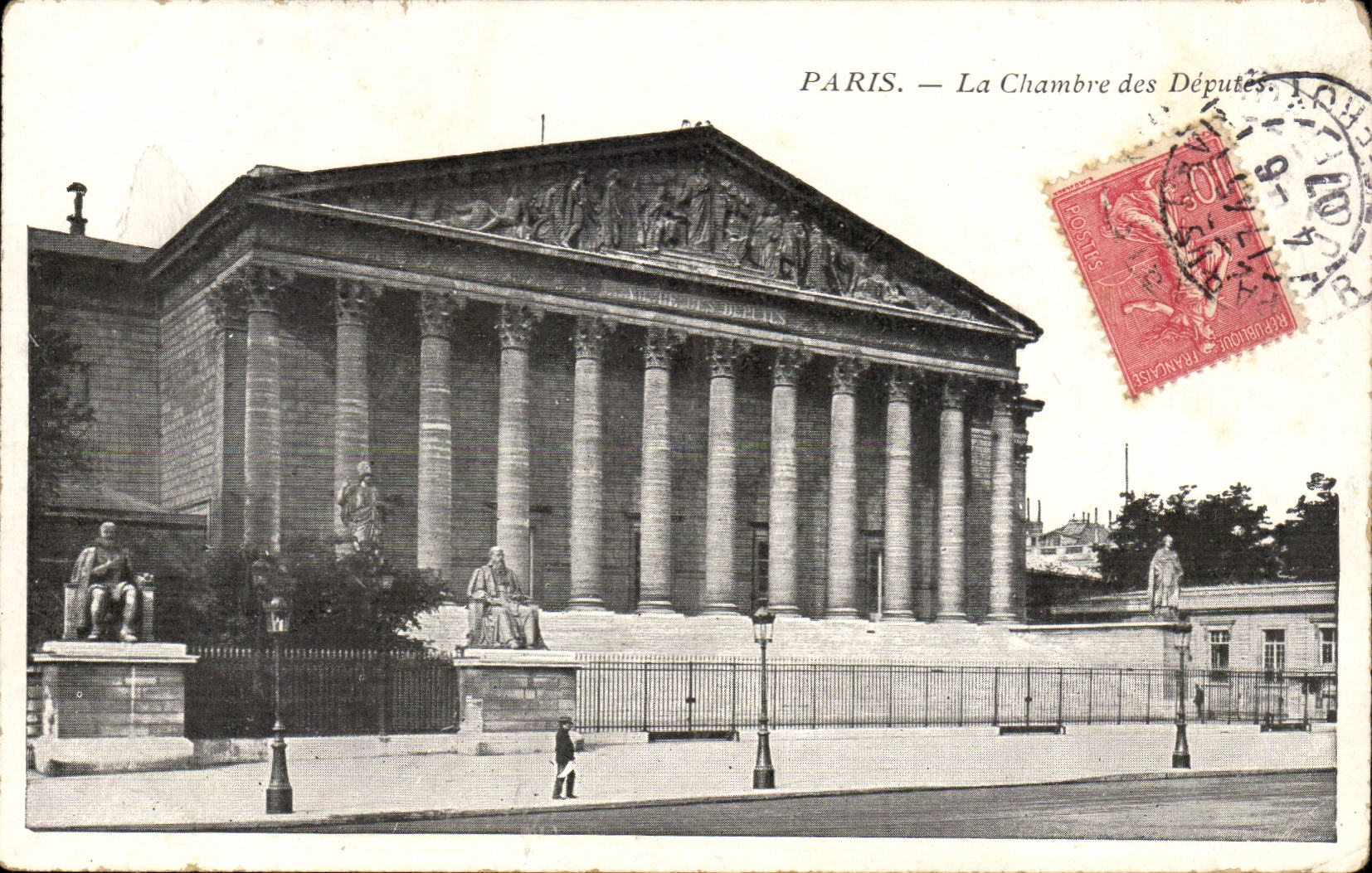 Paris - 7 - La Chambre des Deputes CPA 