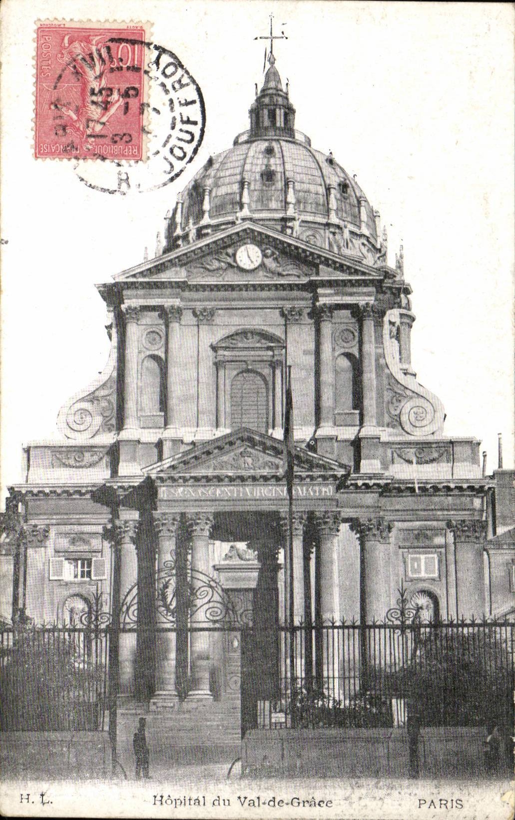 Paris - 5 - Hopital Le Val de Grace CPA 