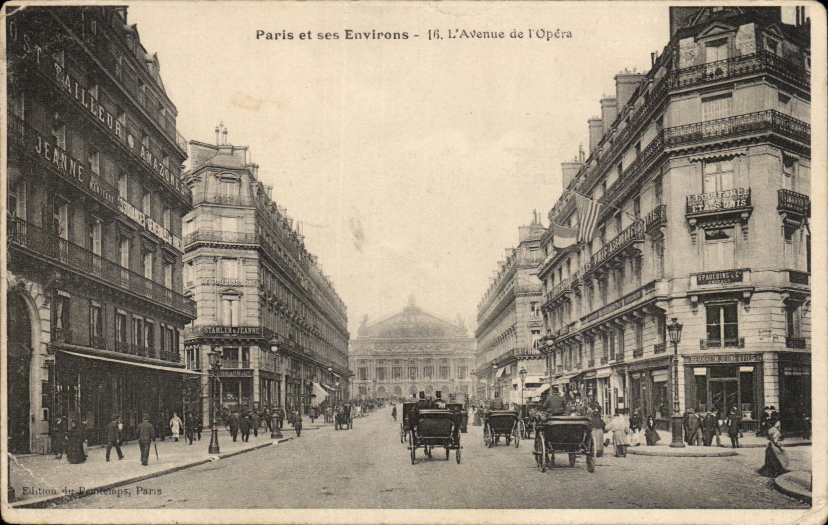 Paris - 8 - Avenue de l'Opera - CPA 