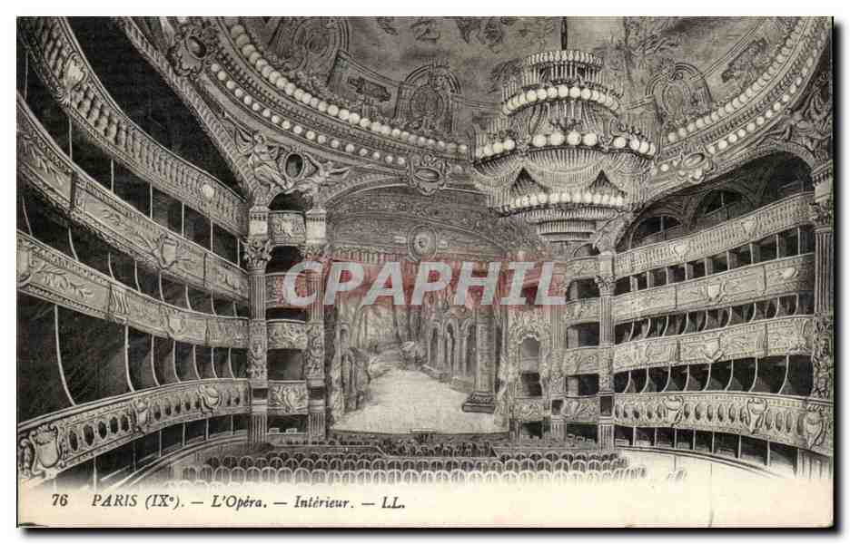 Paris 8 - L'Opera - Interieur - CPA 