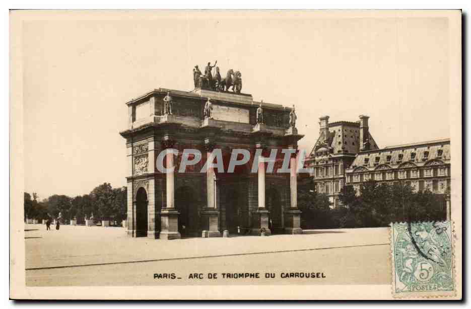 Paris 1 - Arc de Triomphe du Carrousel - CPA 
