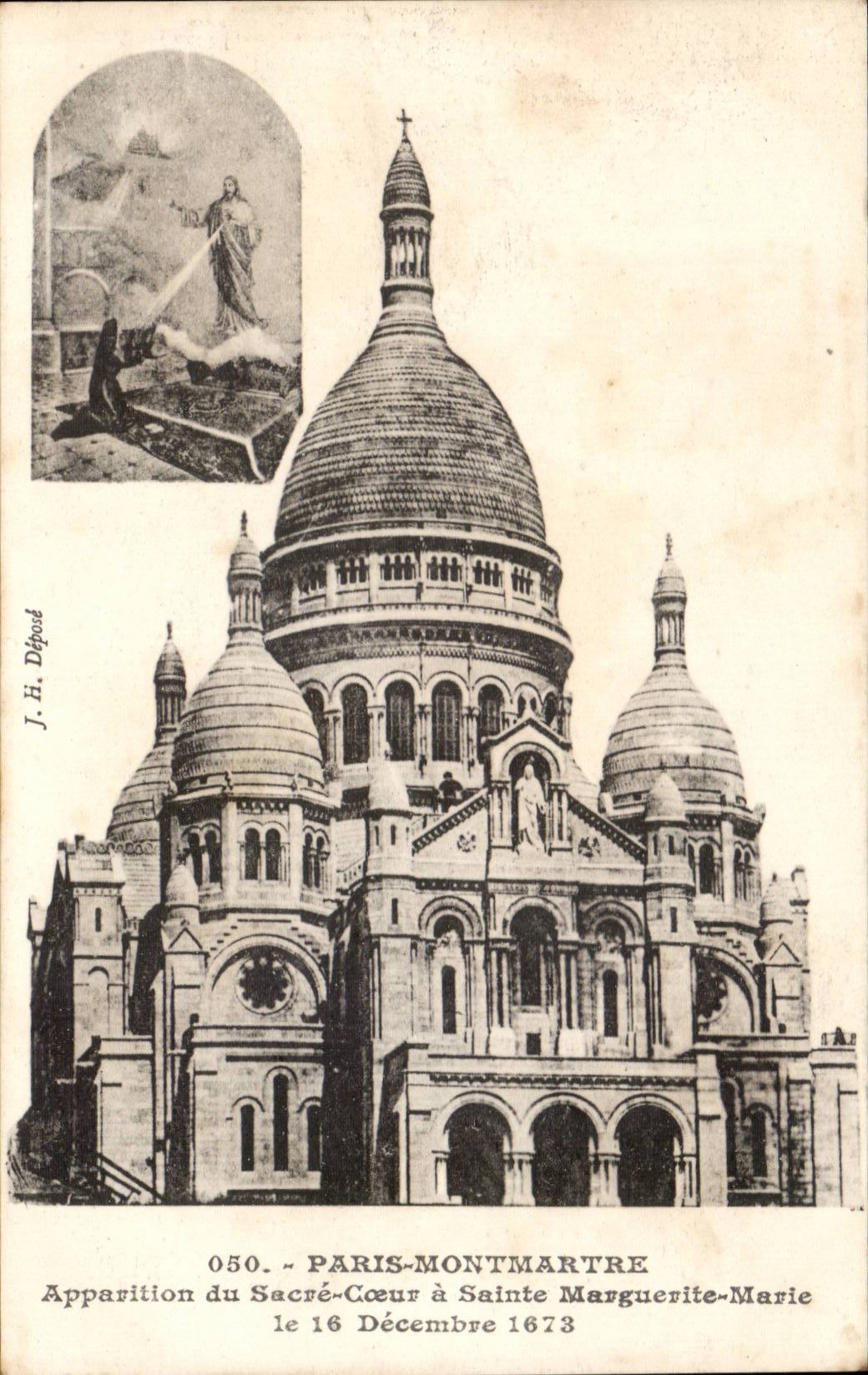 Paris - 14 - Sacre Coeur - Montmartre - Eglise Marie Marguerite - CPA 