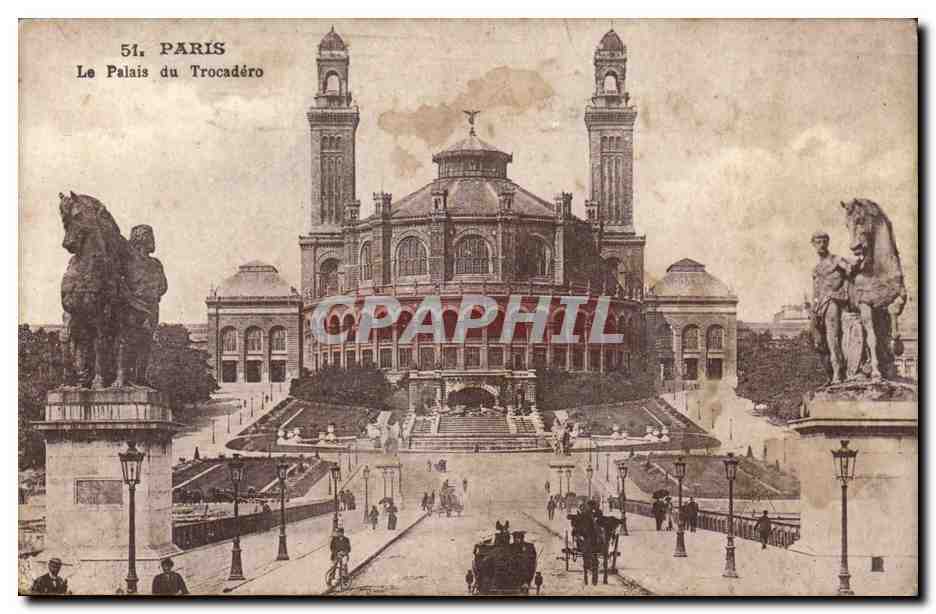 Paris - 16 - Le Palais de Trocadero - CPA 