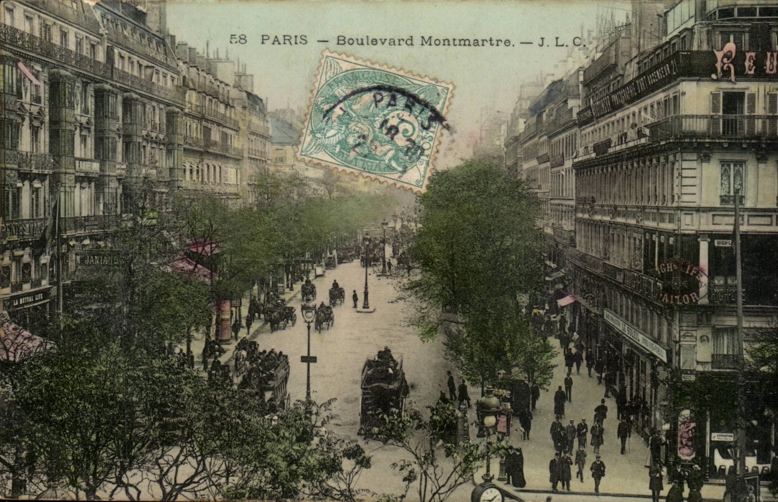 Paris - 14 - Boulevard Montmartre - CPA 