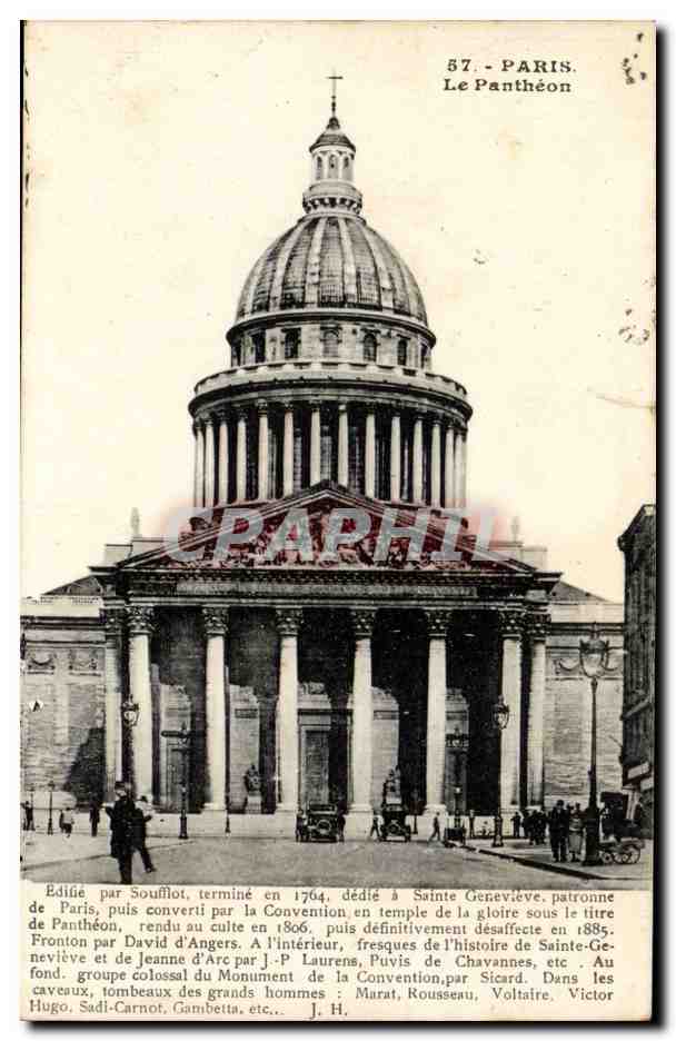 Paris - 5 - Le Pantheon - CPA 