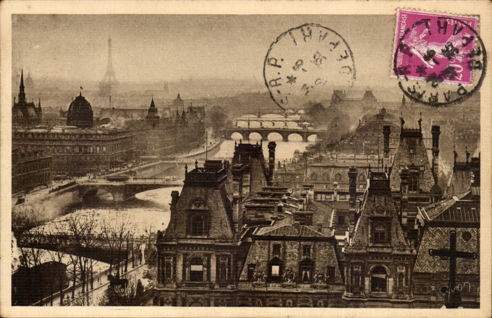 Paris 11 - Perspectives des Sept Ponts CPA 
