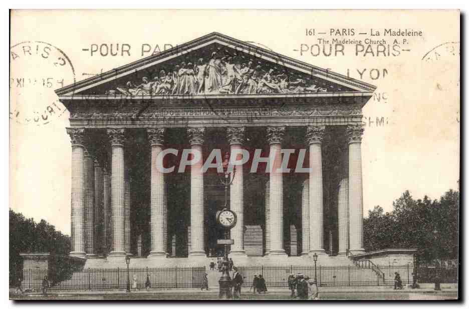 Paris 8 - La Madeleine - CPA 