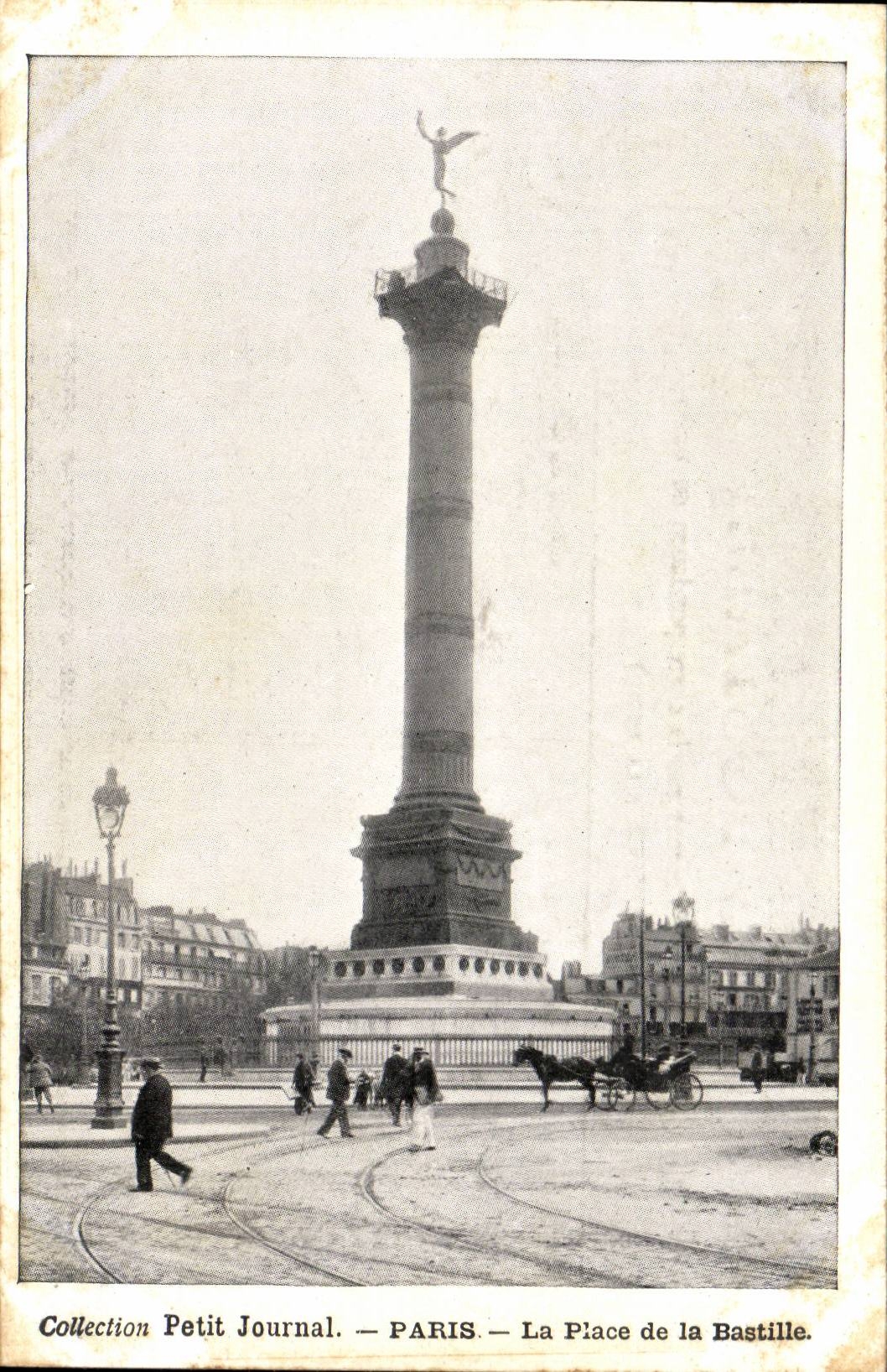Paris 11 Collection Petit Journal - Place de la Bastille - CPA 