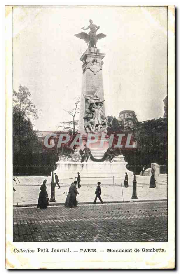 Paris - 20 - Collection Petit Journal - Monument de Gambetta - CPA 