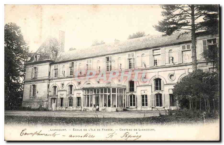 Château de Liancourt — École de l'Île-de-France — H. Bynies