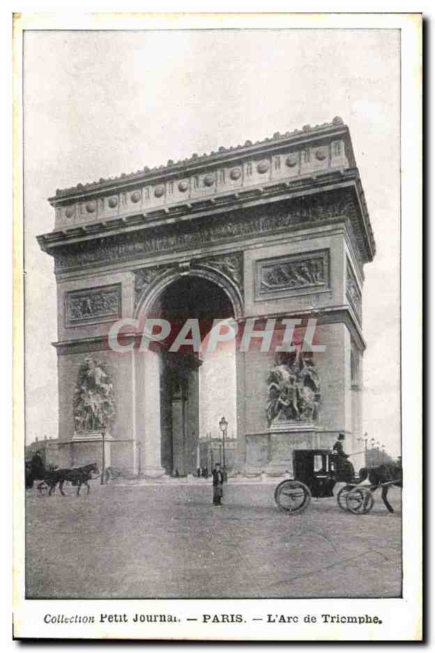 Paris - 8 - Collection Petit Journal - L'Arc de Triomphe CPA 