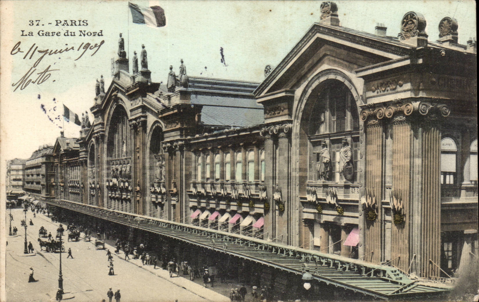 Paris - 10 - Gare du Nord CPA 