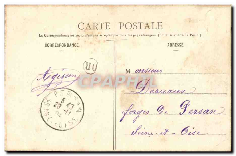 Bethencourt - sur Somme - Le Moulin CPA  — Back