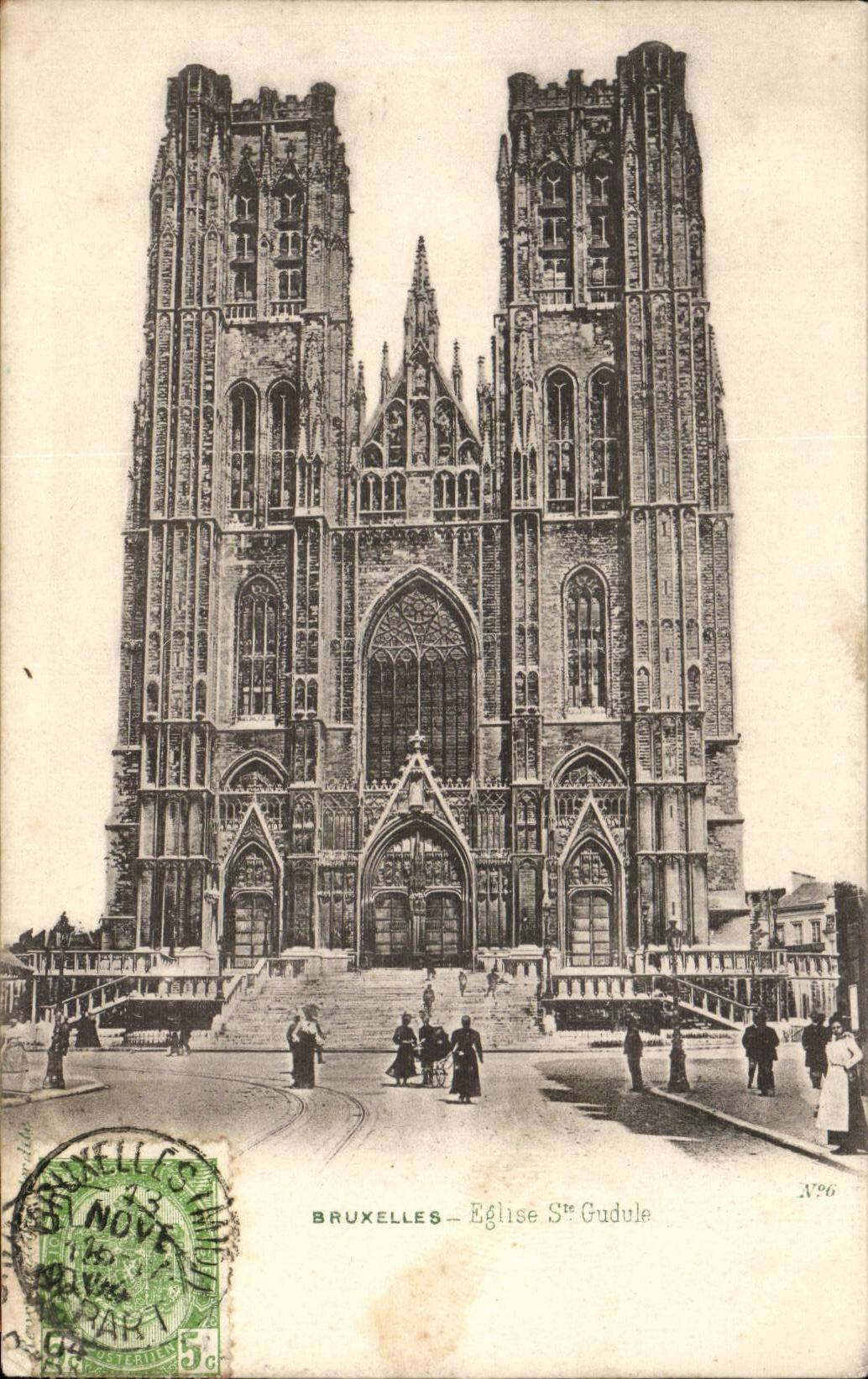 Bruxelles — Église Sainte-Gudule — Grand Bazar, N°96