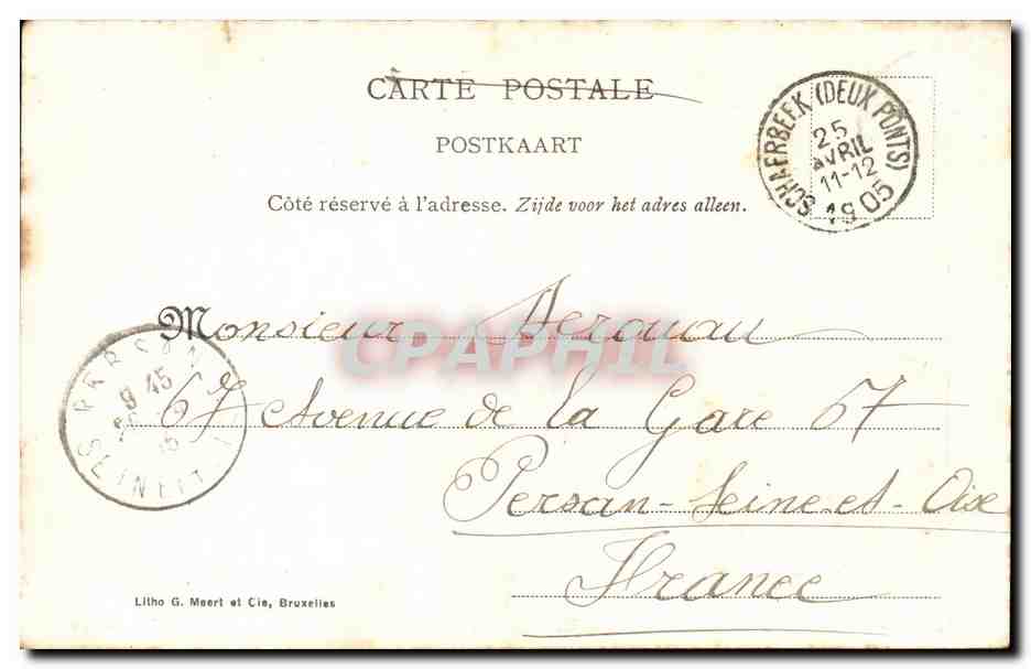Liège — Le Théâtre — Cohn-Donnay & Cie — Verso