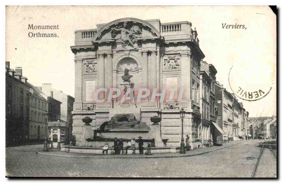 Belgique - Belgien - Vervi - Verviers - Monument Orthmans CPA 