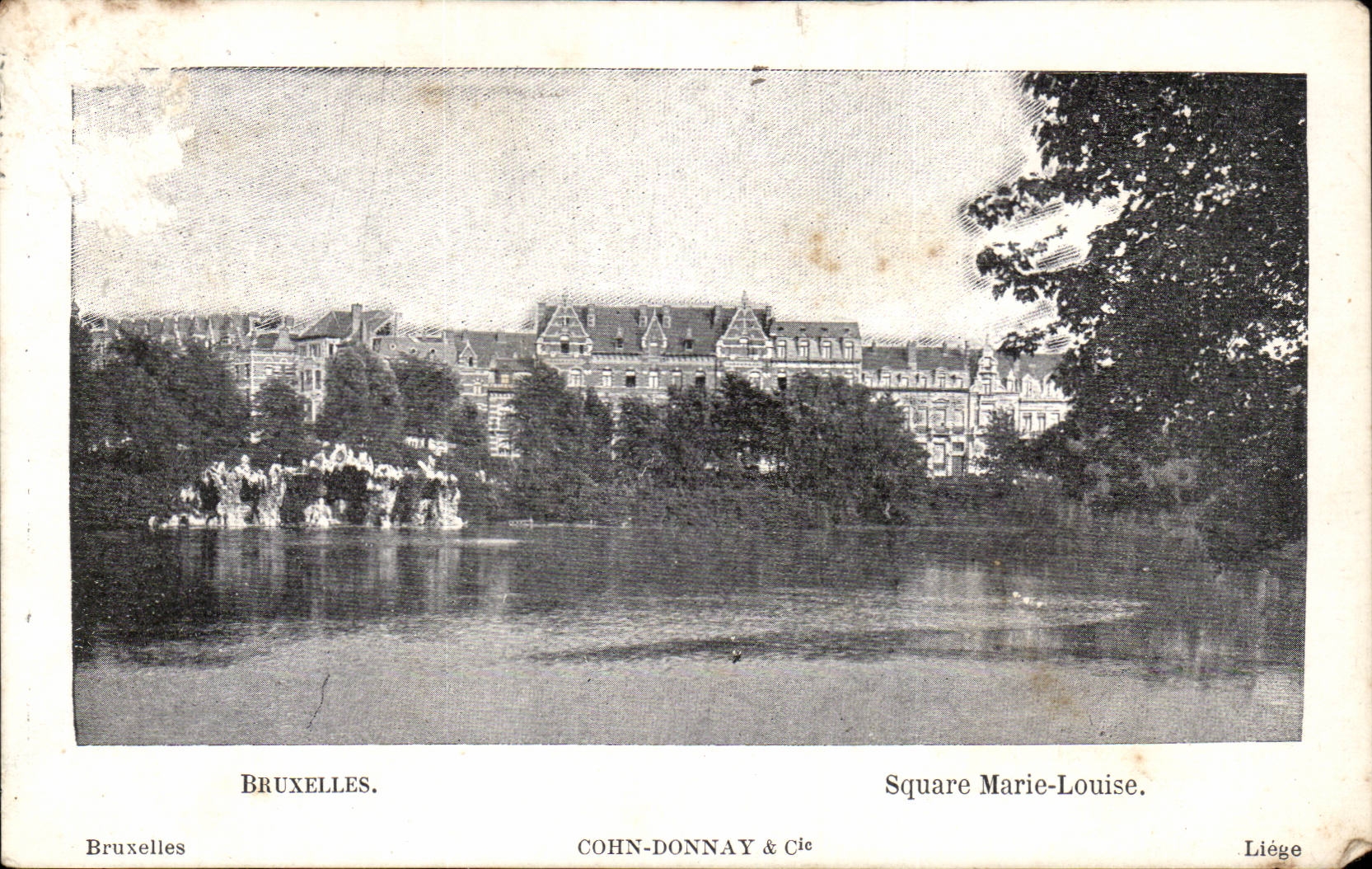 Belgique - Belgien - Bruxelles - Square Marie Louise CPA 