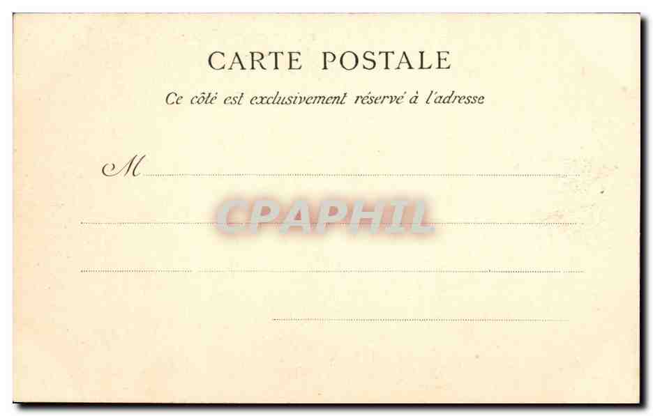 Azay le Rideau - Entree du Chateau CPA  — Rückseite