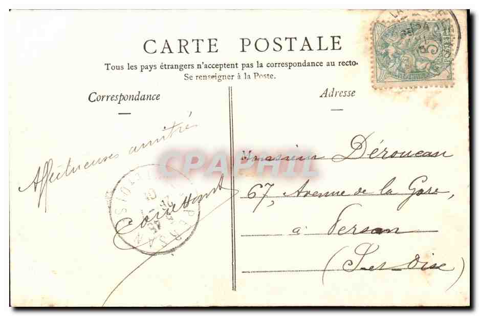 Bagnoles de l'Orne - Etablissement a vol d'oiseau - CPA  — Rückseite