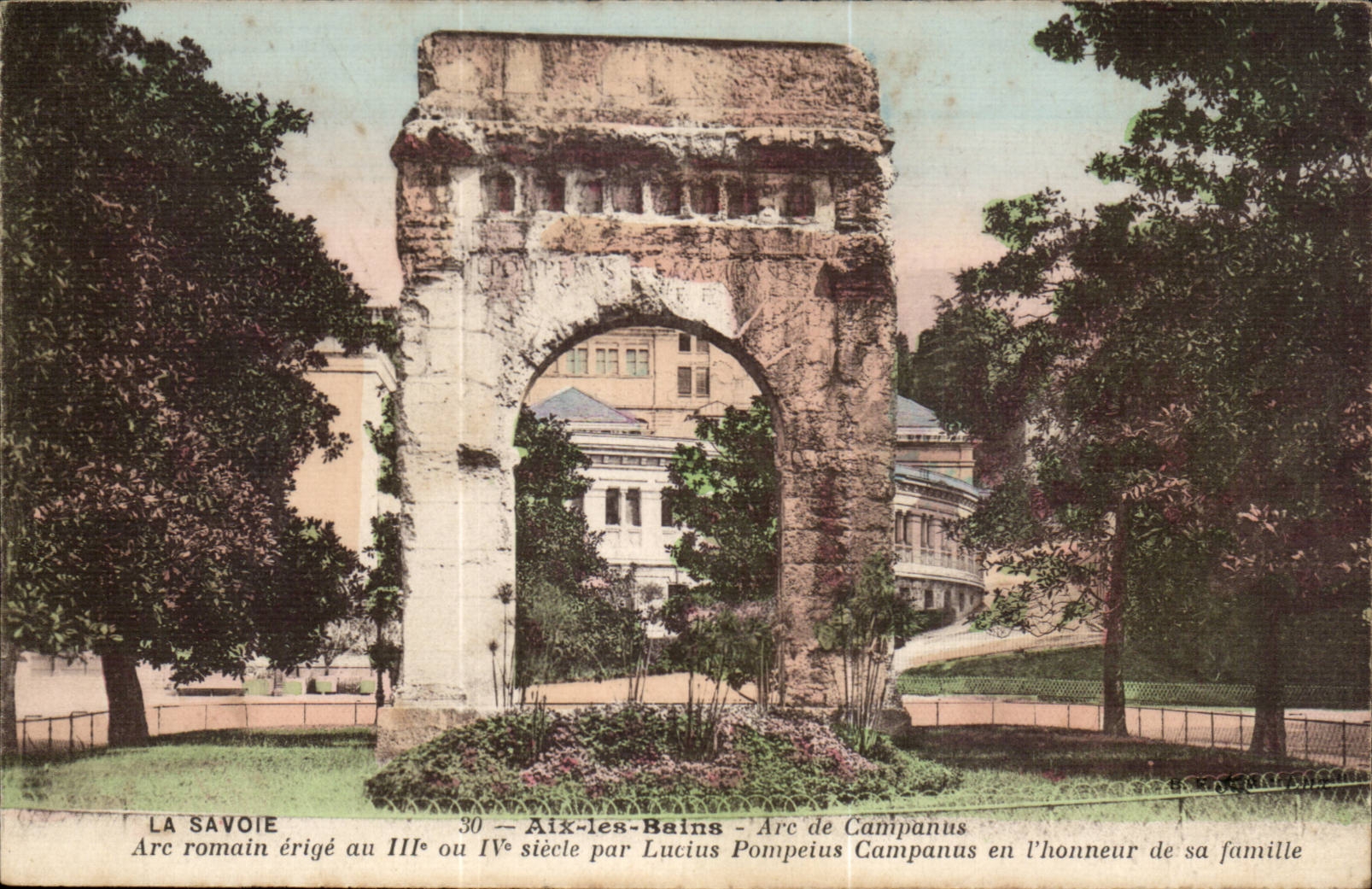 Aix les Bains - Arc de Campanus - CPA 