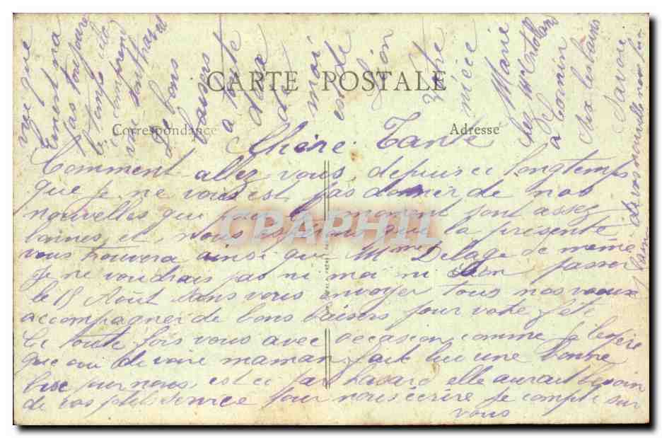 Aix les Bains - Arc de Campanus - CPA  — Rückseite