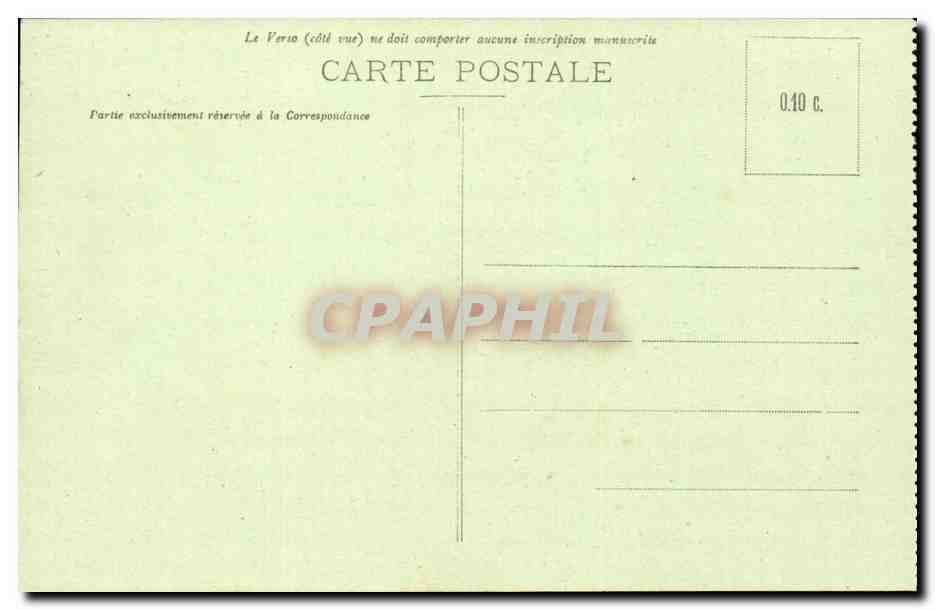 Albert - Vue Generale prise de la Route de Bouzincourt - General View - CPA  — Rückseite