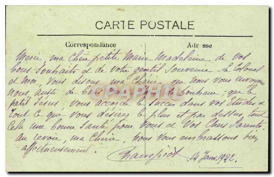 Amelie les Bains - Vue Generale et Palada - CPA  — Rückseite