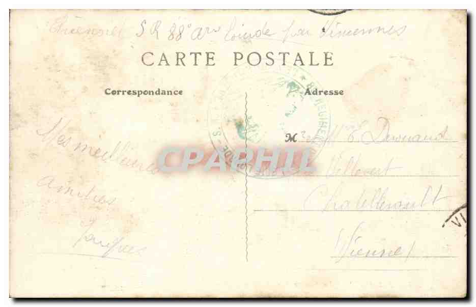 Alfortville - La Mairie - Enfants - CPA  — Rückseite