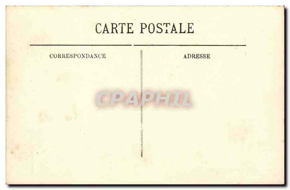 Argelès-Gazost — vue de la rue avec église et ruines — LL, n°11 — Reverso