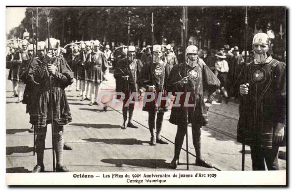 Orleans - Les Fetes de 500 Anniversaire de Jeanne d'Arc 1959 - Costumes historiques - CPA 