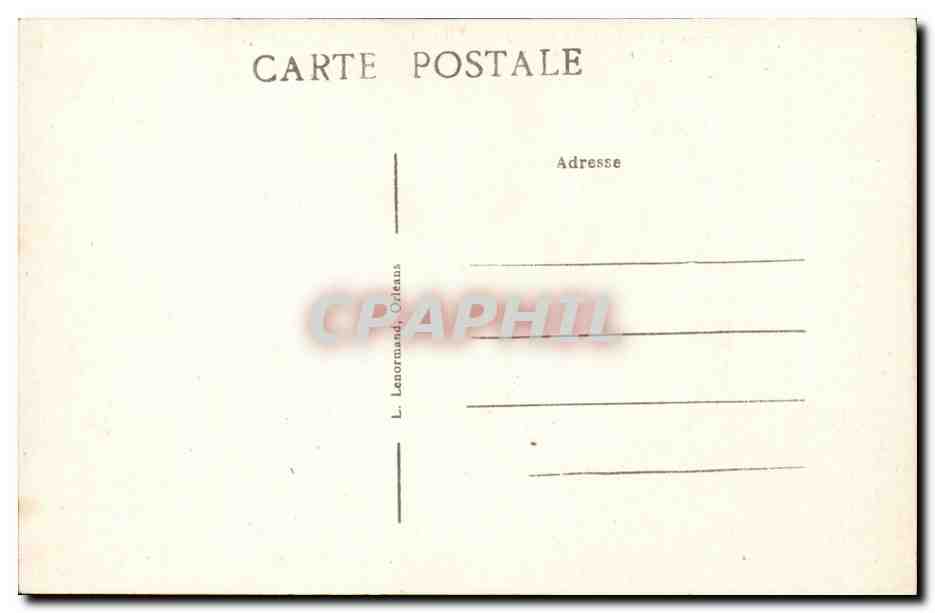 Orleans - Les Fetes de Jeanne d'Arc 1931- Le Cardinal Verdier - CPA  — Verso